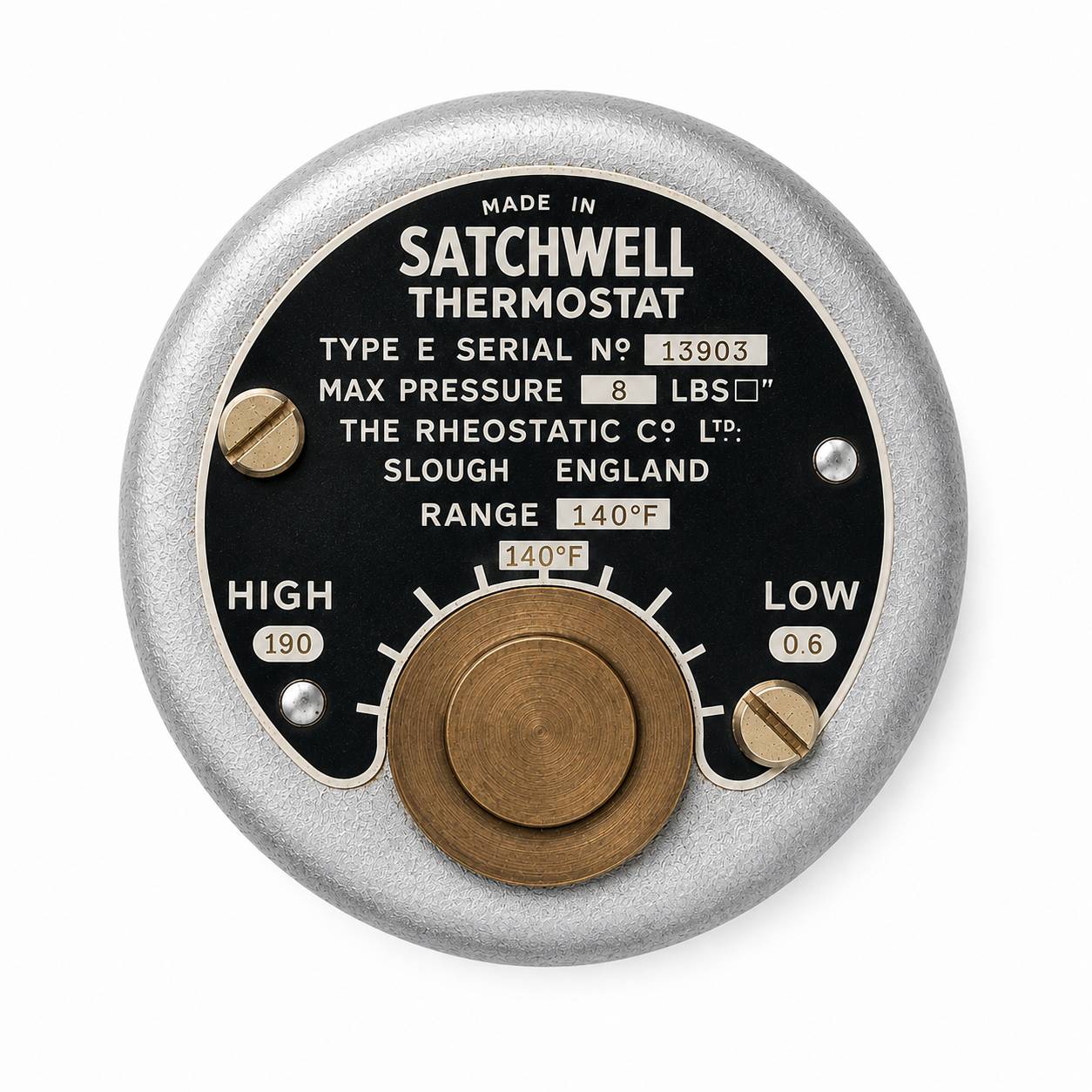 ترموستات SATCHWELL ساچول Type E 13903